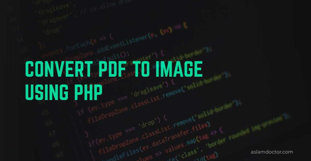 Convert PDF to Image using PHP